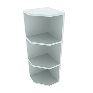 300, Open End Wall Unit Angled, 900H X 300W X 300D